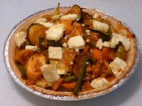 Curried Vegetable and Feta Cheese Tart Curried Vegetable and Feta Cheese Tart